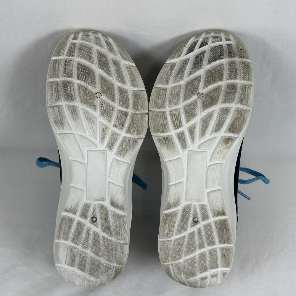 Pro Player Shoes Womens Size 6 Navy Blue Aqua Mesh Athletic Walking Sneakers